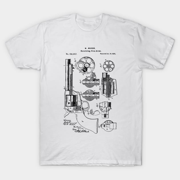 Revolver Patent T-Shirt by Woah_Jonny